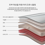 커런트바디 스킨 마이크로니들링 패치와 피부에 미치는 효과를 보여주는 그림