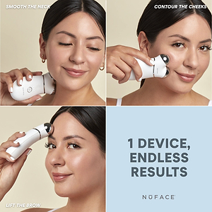 NuFACE TRINITY+ Starter Kit Smart Facial Toning Device