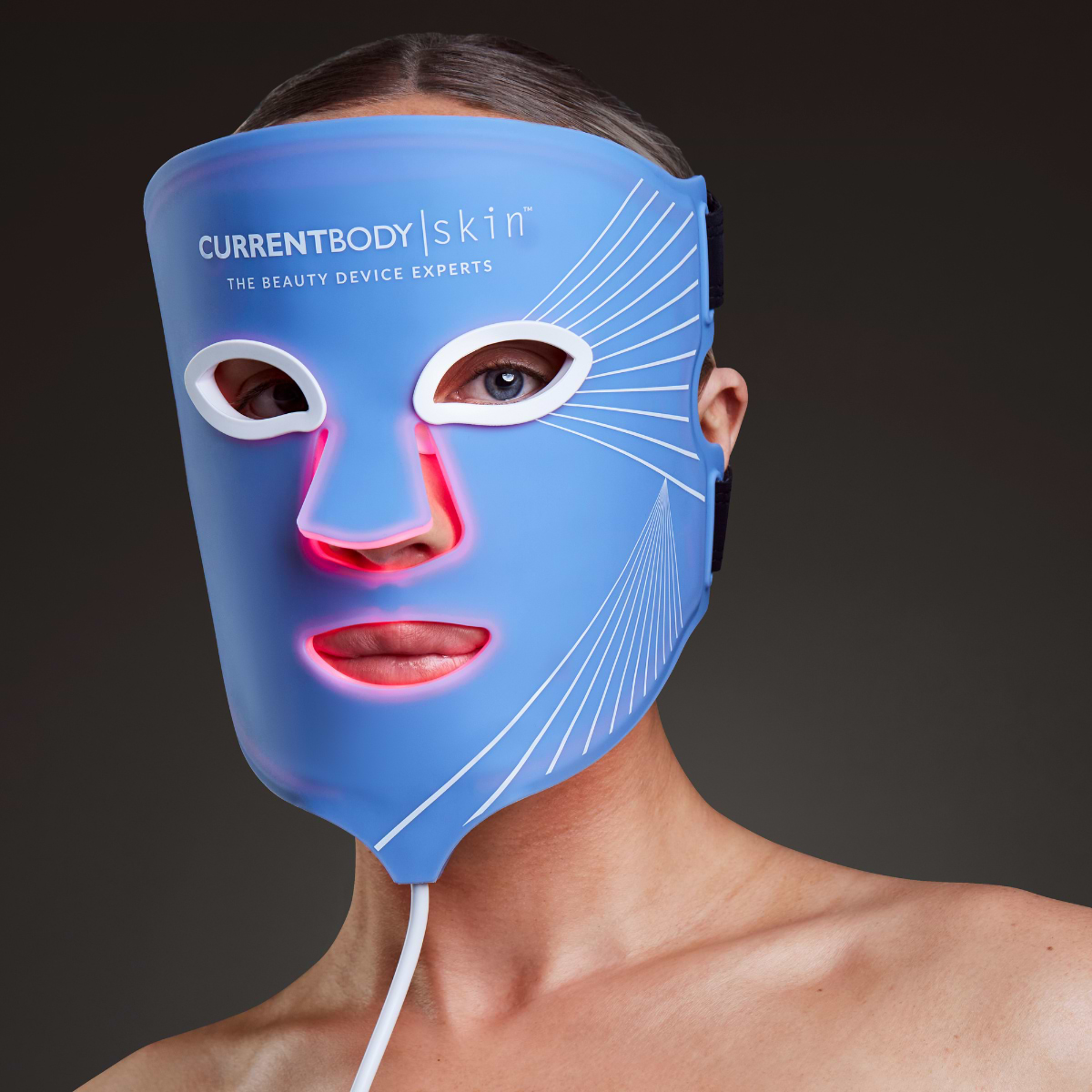 Blue CURRENTBODY ANTI-BLEMISH LED PEN Light Therapy Mask | Anti