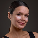 Microneedling Eye Patch on Model