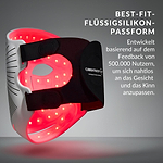 CurrentBody Skin LED Lichttherapie Maske der 2. Generation, Gesicht und Hals & Dekolleté Set - Black Friday Angebot