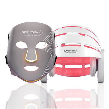 LED Multi-Licht Therapie Maske & LED Gerät gegen Haarausfall Set