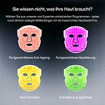 CurrentBody Skin LED Rotlicht Therapie Gesichtsmaske: 3. Generation