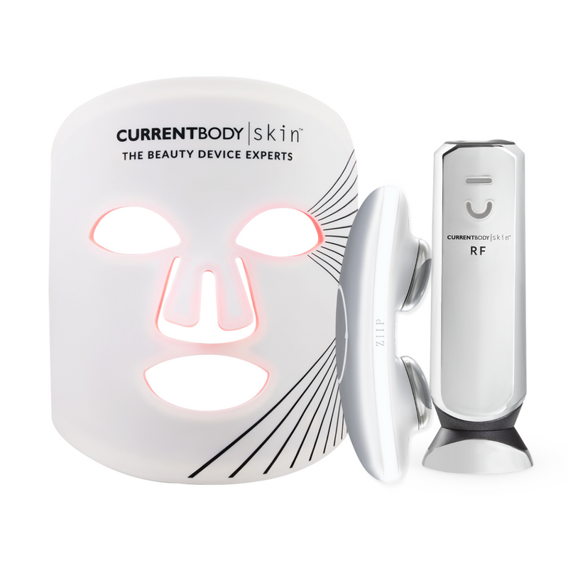 Kit Facial Antiedad Completo de CurrentBody Skin (Máscara LED Serie 1)