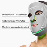 Información sobre la máscara LED multiluz