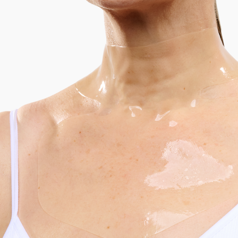 CurrentBody Skin Mascarilla de hidrogel para el escote