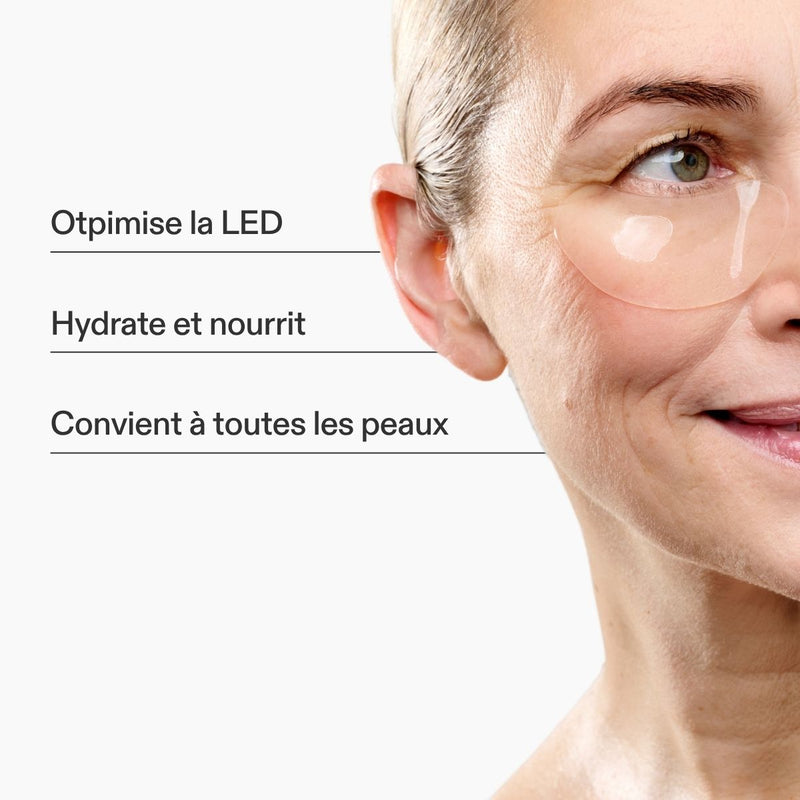 CurrentBody Skin Masque hydrogel pour les yeux