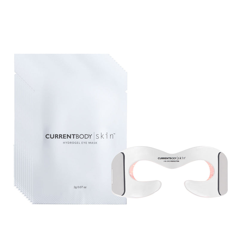 CurrentBody Skin LED Eye Perfector & 10 Eye Hydrogel Masks