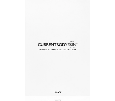 CurrentBody Skin Hydrogel Neck and Décolletage Mask 10 Pack