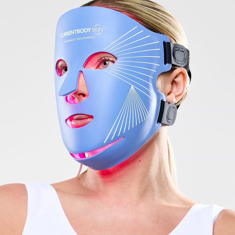 Blue LED Light Therapy Face Mask for Spots | CurrentBody Ireland