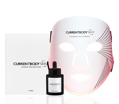 Maschera LED viso a luce rossa CurrentBody Skin