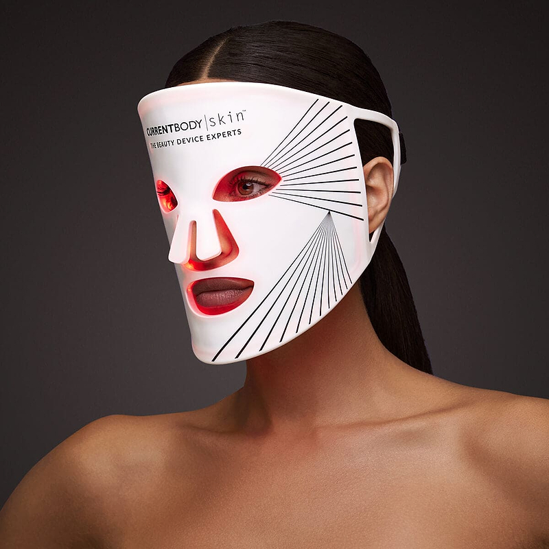 Maschera di fototerapia a Luce LED per il viso CurrentBody Skin Offerta