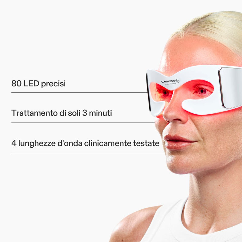 Maschera occhi a luce LED CurrentBody Skin