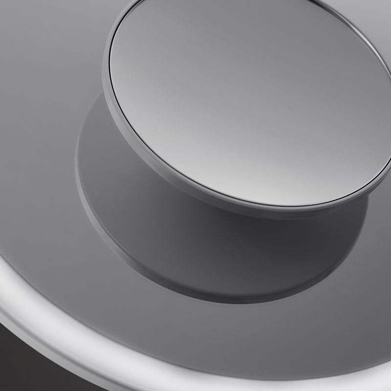 GANPE Specchio con sensore a LED, rotondo, a induzione del corpo umano, illuminato, dimmerabile, anti appannamento, impermeabile IP44, specchio da parete (100_x_100_cm GANPE Specchio con sensore a LED, rotondo, a induzione del corpo umano, illuminato, dimmerabile, anti appannamento, impermeabile IP44, specchio da parete (100_x_100_cm