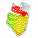 CurrentBody Skin LED hals- en decolletémasker: Serie 3