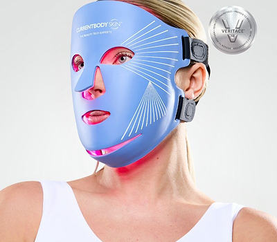 CurrentBody Skin LED Blauwlicht Therapie Gezichtsmasker