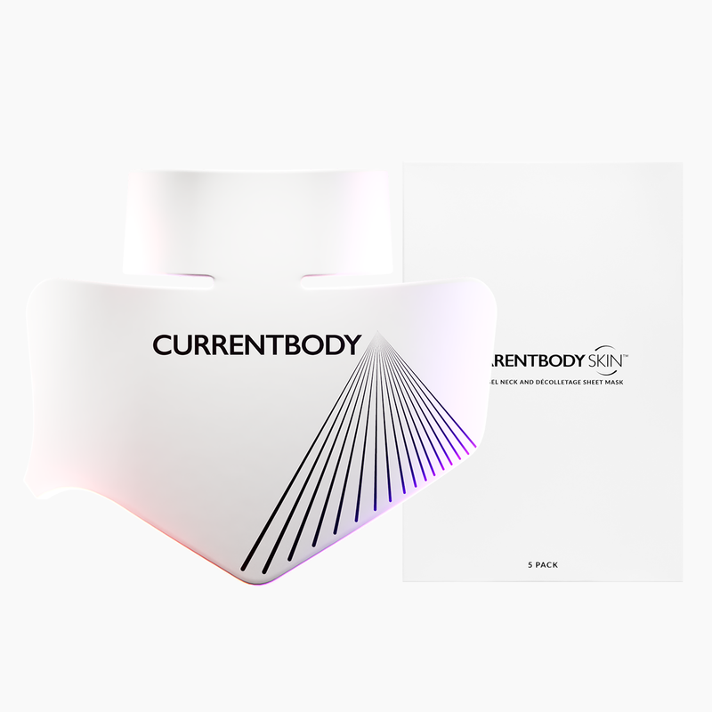CurrentBody Skin LED hals- en decolletémasker: Serie 3