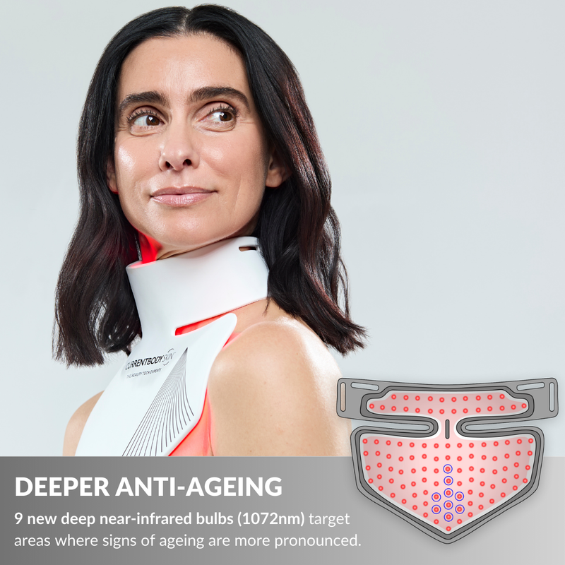 CurrentBody Skin LED-hals- och dekolletagemask