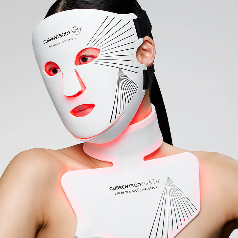 CurrentBody Skin LED-hals- och dekolletagemask