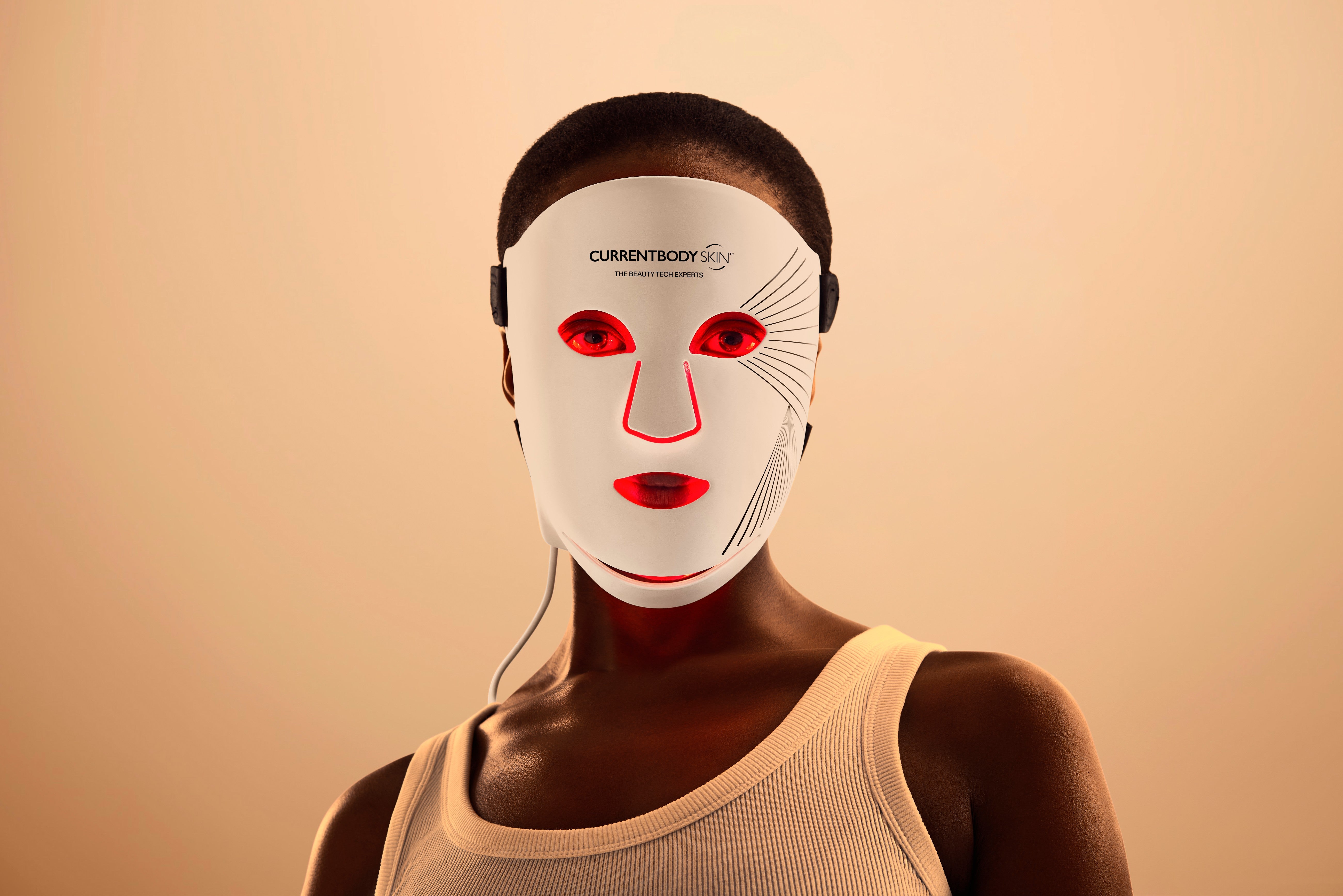CurrentBody Skin Maschera LED viso a luce rossa: Series 2