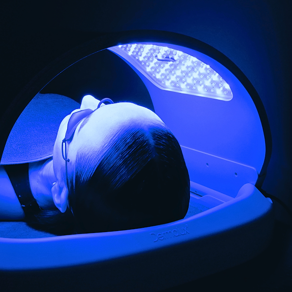 Melhores resultados com a terapia de luz LED Dermalux