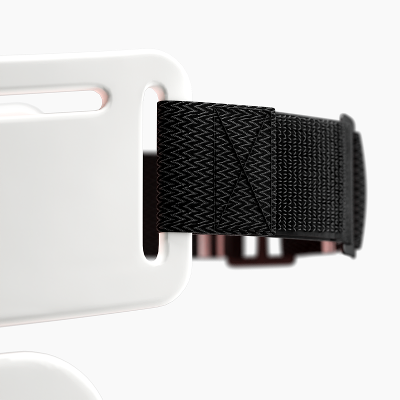 LED Neck and Dec Mask interior view showing the strap
