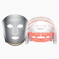 Mediano (54cm - 58,9cm) / Casco LED crecimiento pelo + Máscara LED Multiluz