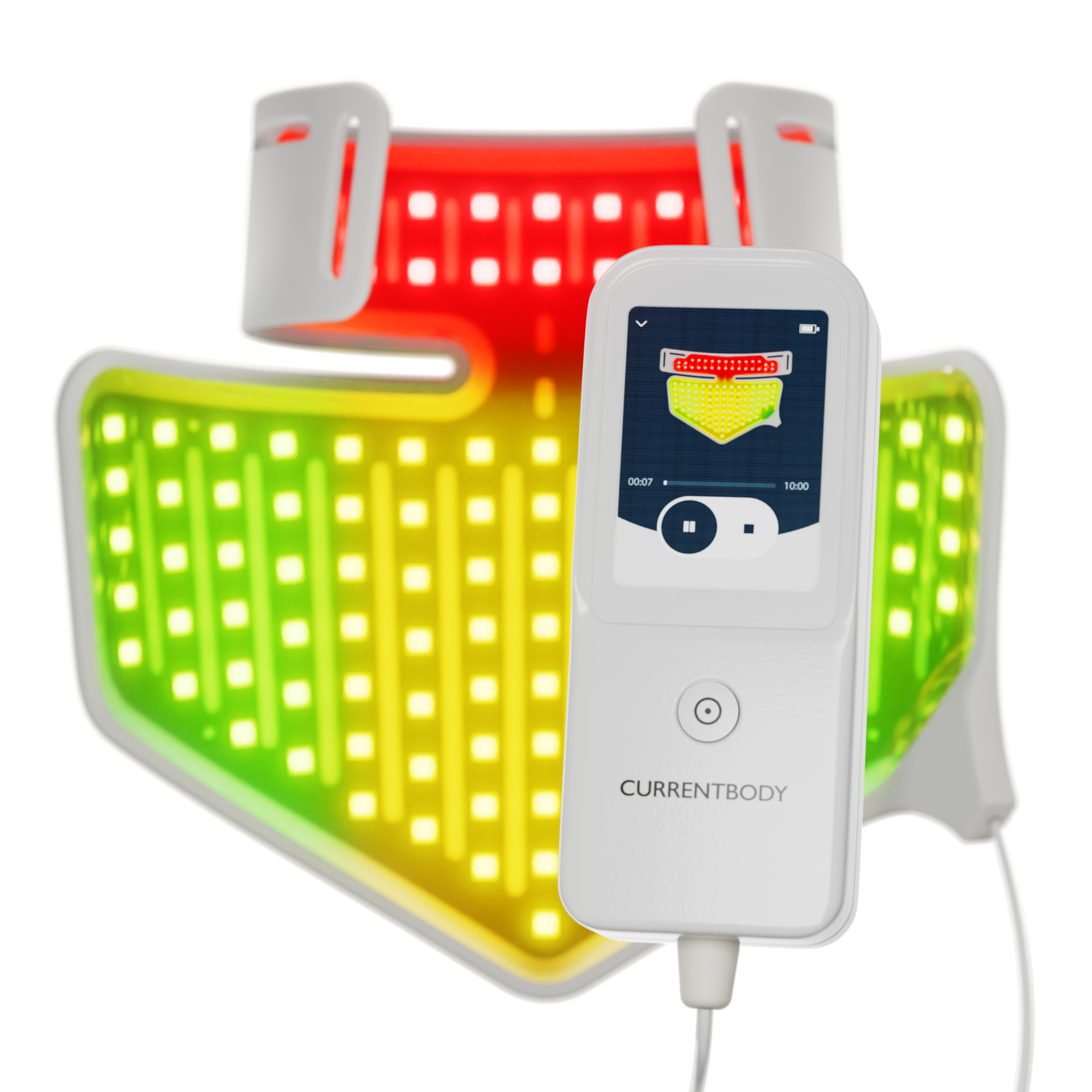 Fully customisable LED light therapy treatments