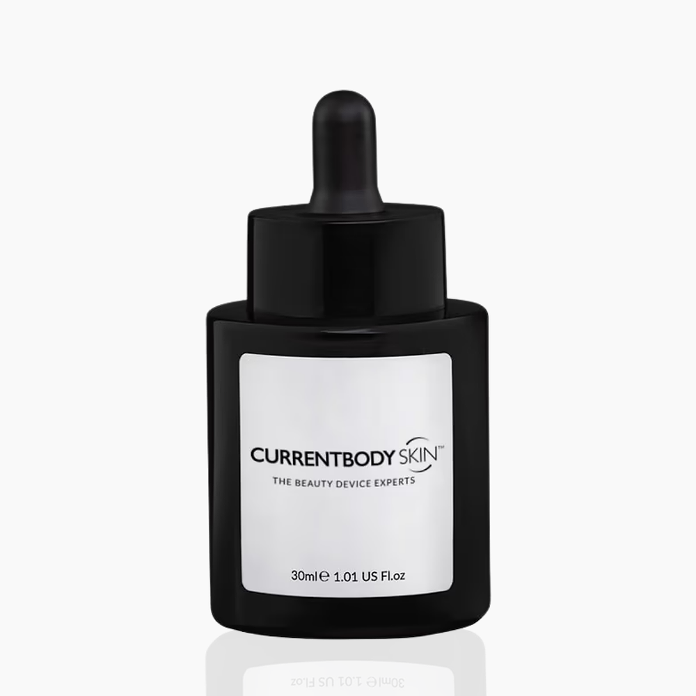 The CurrentBody Skin Green Tea Serum bottle