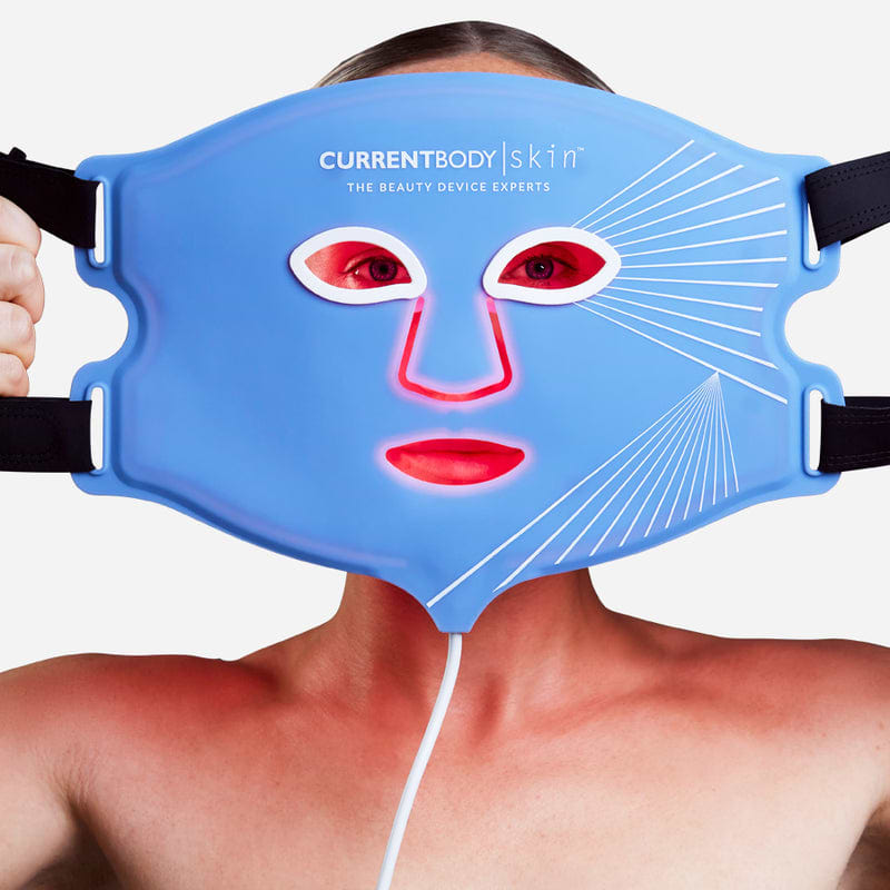 Blue LED Light Therapy Face Mask for Spots | CurrentBody Skin