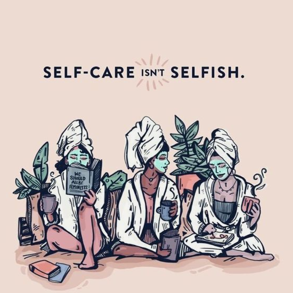 self care isnt selfish poster