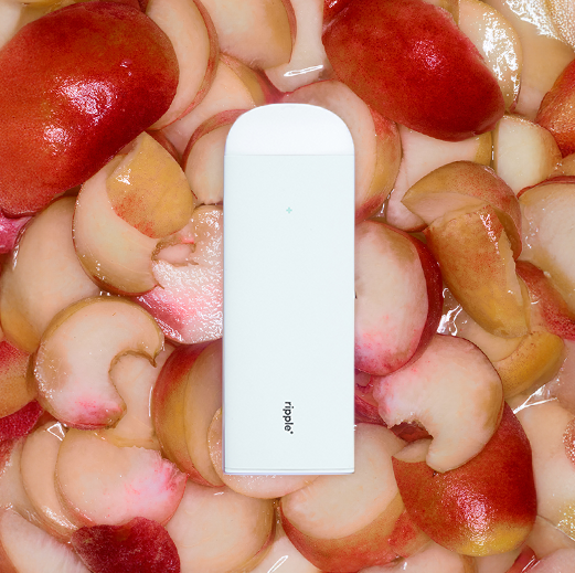 white peach aroma