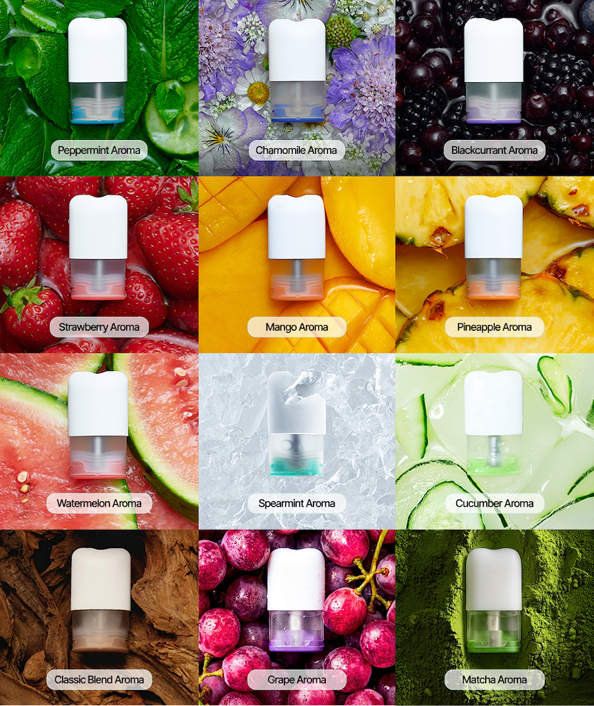 COMPLETE POD KIT | POD KIT + All 12 Aromas | Nicotine Free