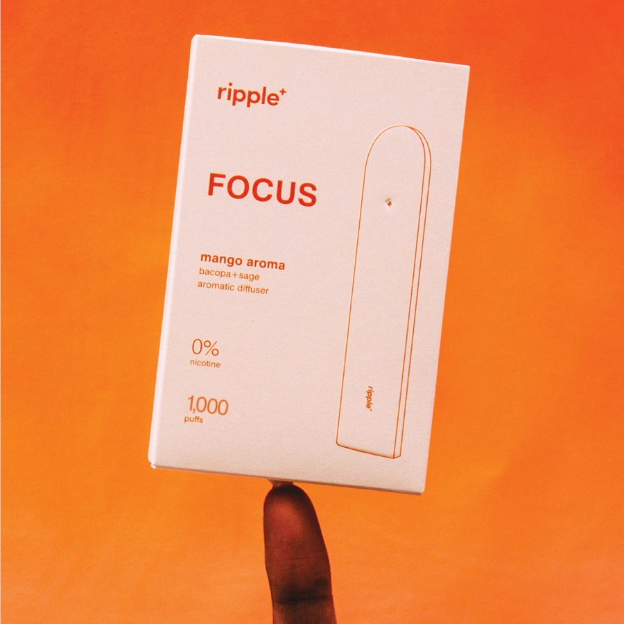 ripple⁺ FOCUS aromatic diffuser - mango aroma