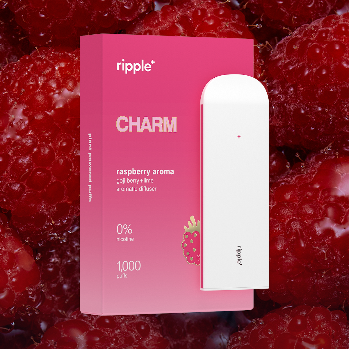 vape leer CHARM | Raspberry Aroma Diffuser