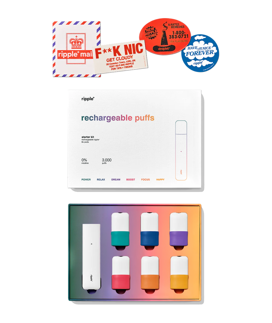 STARTER KIT | Rechargeable Aroma Diffusers | Nicotine Free STARTER KIT | Rechargeable Aroma Diffusers | Nicotine Free