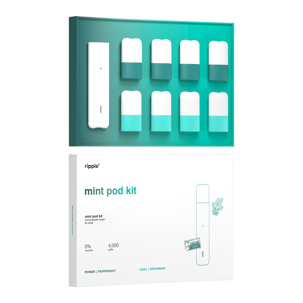 rechargeable pods Cali Pods UL8000 Zero Nicotine Rechargeable Disposable main image 1