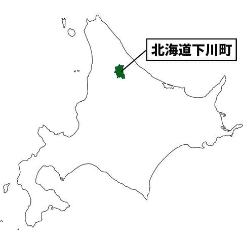 位置_北海道下川町