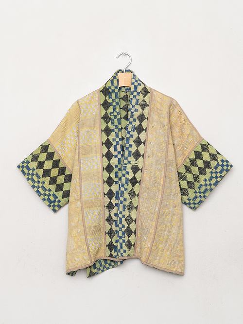 The Gita Jacket | Upcycled Vintage Kantha Quilt Patchwork