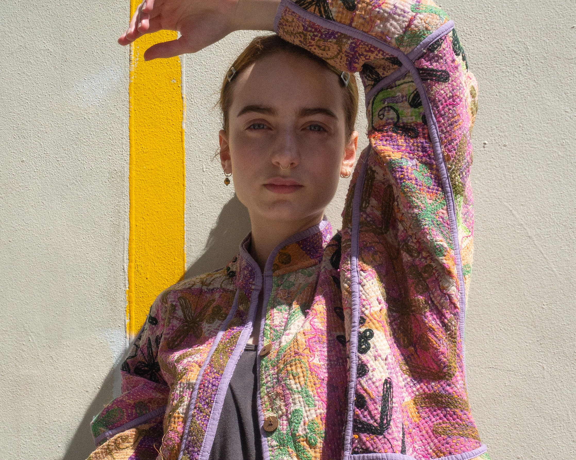 Exploring the Beauty of Suzani Embroidery on Vintage Kantha Quilts