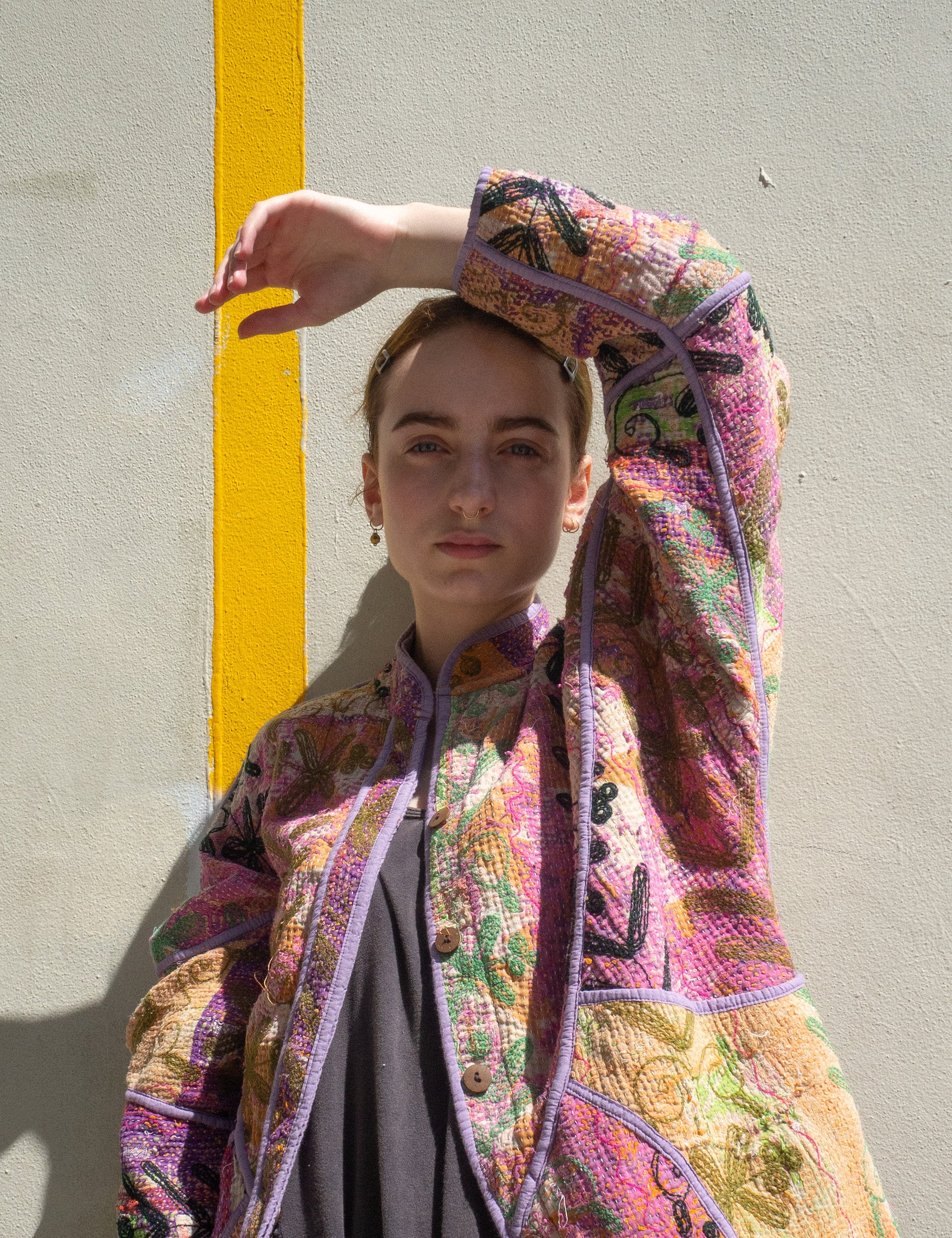 Exploring the Beauty of Suzani Embroidery on Vintage Kantha Quilts