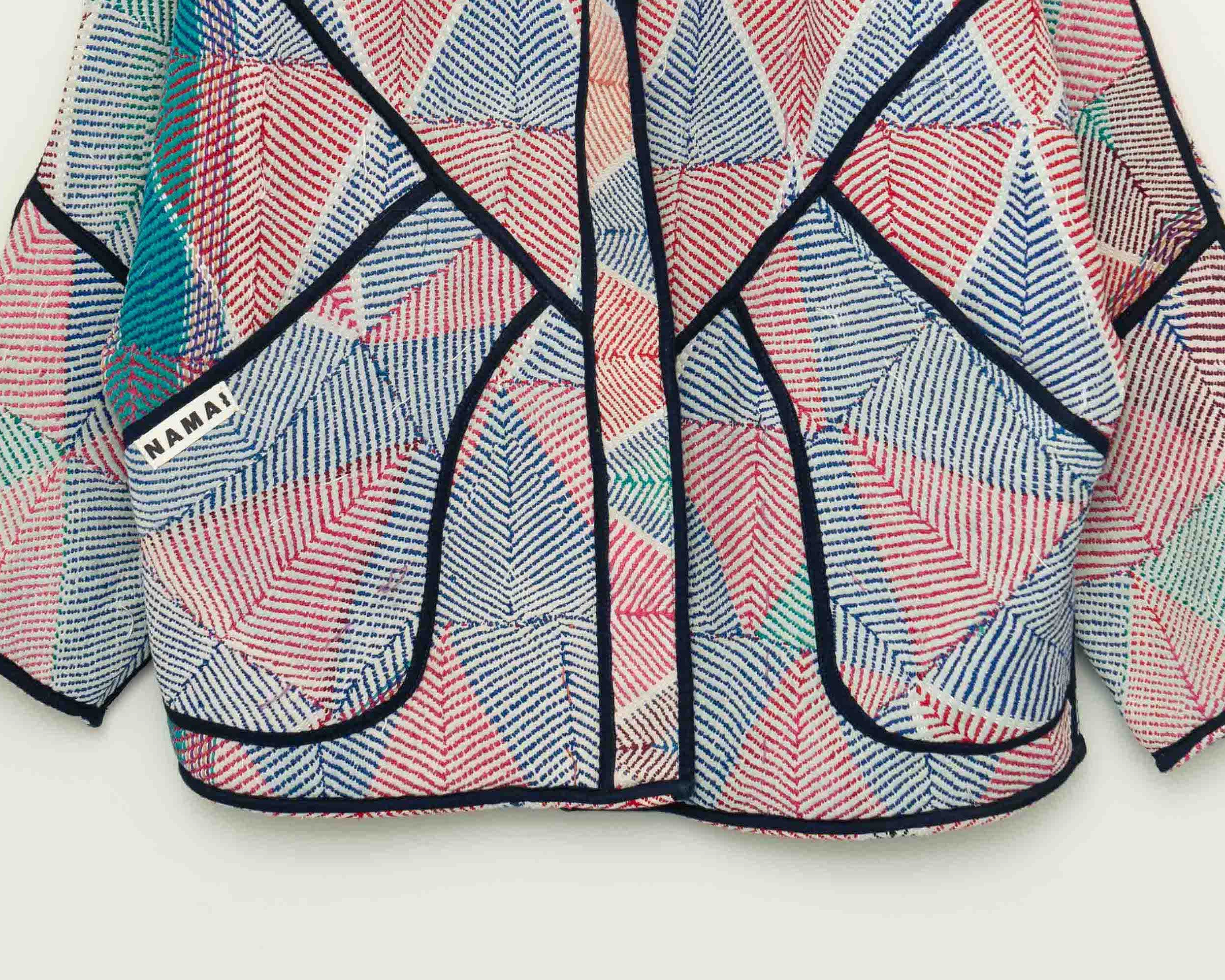 Discover the Beauty of the Naksha Kantha Quilted Jacket
