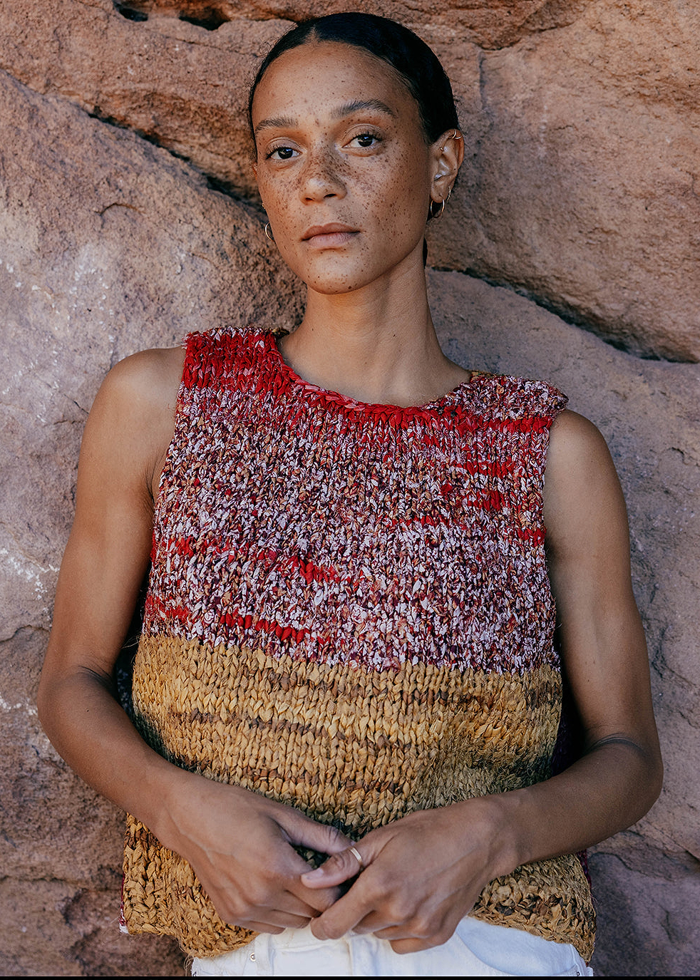 Discover the Knitted Silk Vest