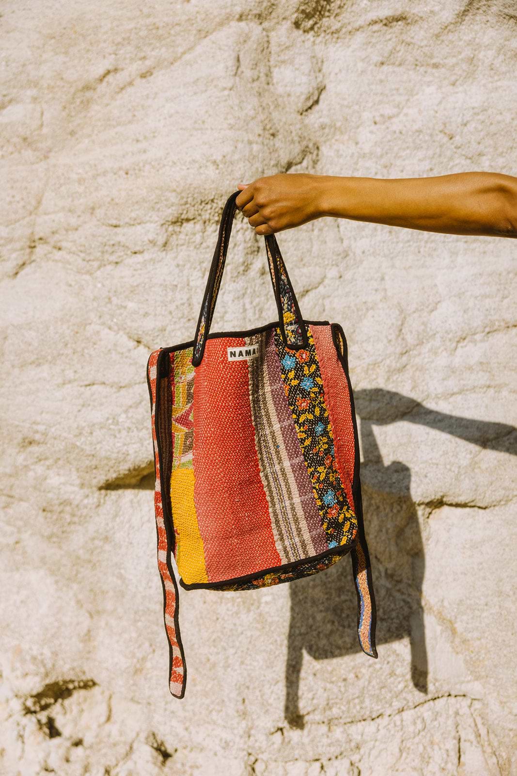 The Xoti II Zero-Waste Quilted Kantha Bag – NAMAI