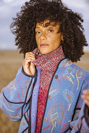 The Ladhiya Suzani Quilted Kantha Jacket