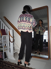 The Shira Cropped Bomber Jacket