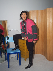 The Ladhiya Quilted Patchwork Kantha Jacket