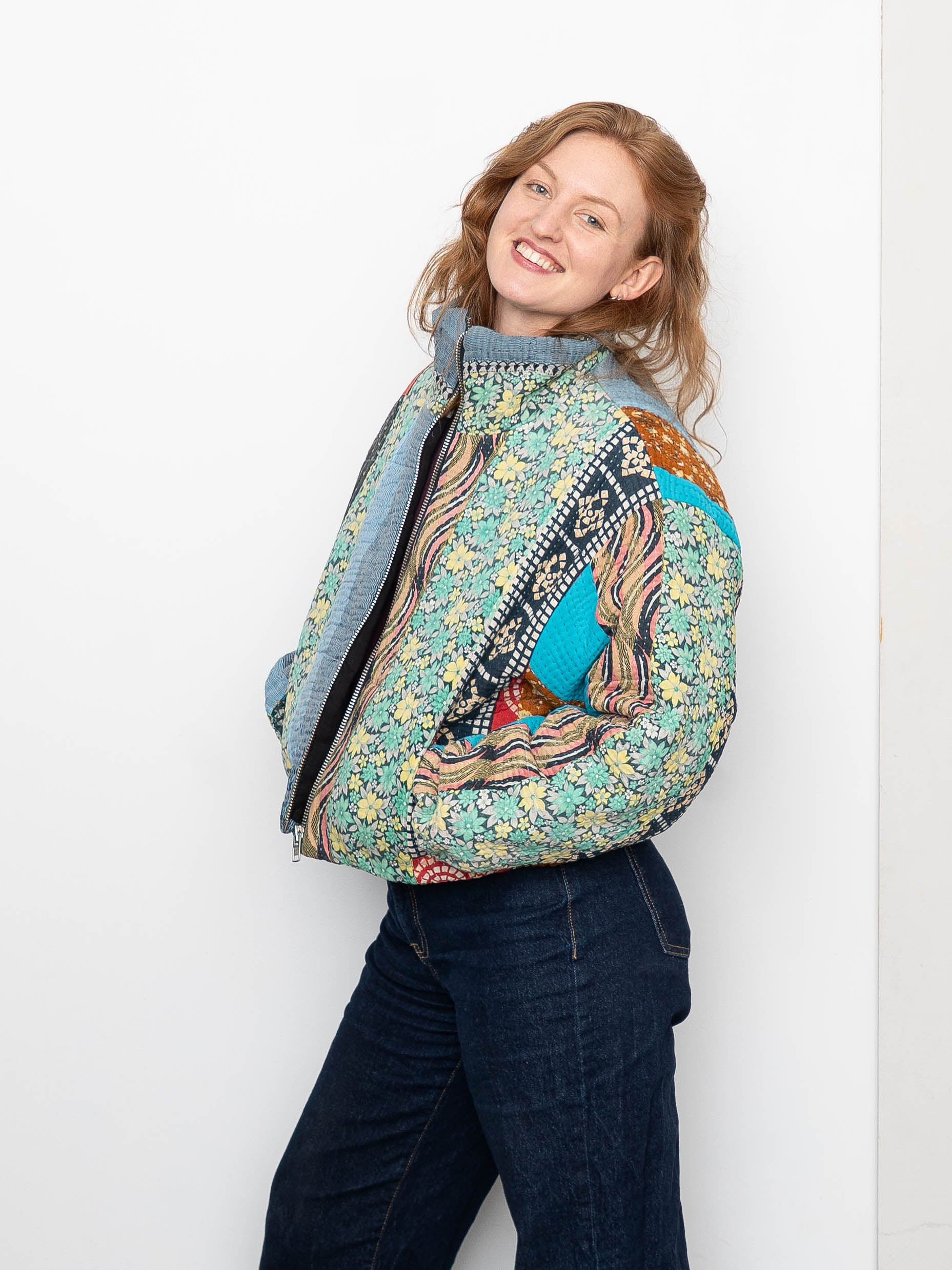 The Shira Cropped Bomber Jacket