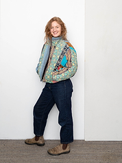 The Shira Cropped Bomber Jacket