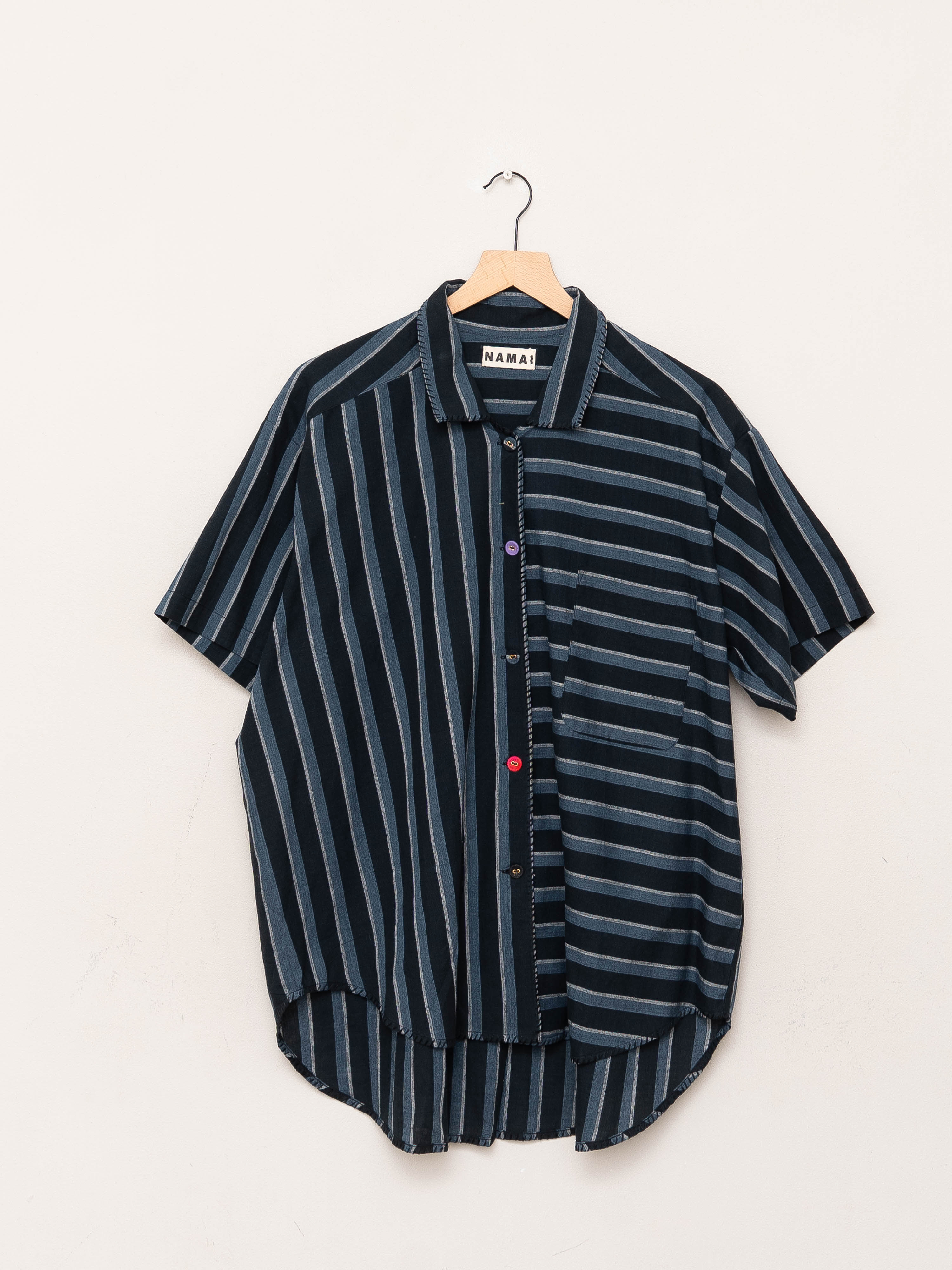The Manu Shirt ~ Tarmac Stripe